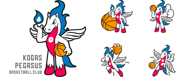 Pegasus Mascot