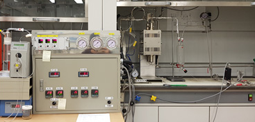 Dehydrogenation reaction experiment equipment