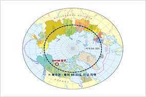 캐나다 북극권 우미악 광구 개발 사업위치