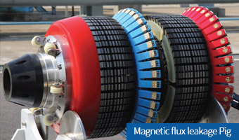 Magnetic flux leakage Pig